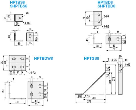 misumi steel brackets